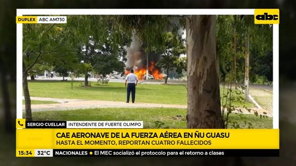 Avioneta provenía de Fuerte Olimpo con siete personas - ABC Noticias - ABC Color