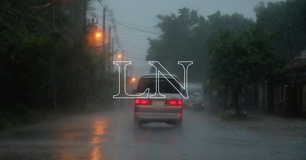 La Nación / Alerta meteorológica: lluvias, tormentas eléctricas y granizos para centro y sureste de la Región Oriental