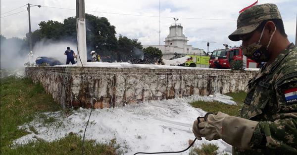 Accidente aéreo deja siete muertos y un herido