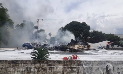 Confirman identidad de fallecidos en accidente en accidente aéreo