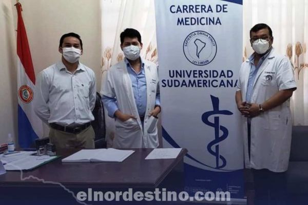 Universidad Sudamericana construyó y equipó salas destinadas a residuos patológicos en el Hospital Regional de Concepción