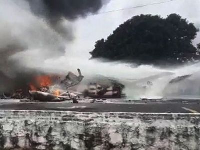 Siete muertos deja caída de avioneta de las FFAA