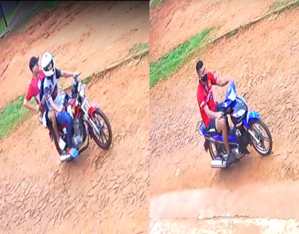 Trío de motoasaltantes balean a un joven para robarle el celular y su salario del mes
