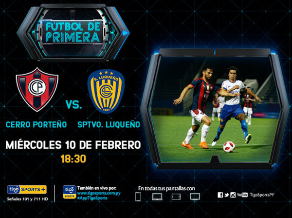 Cerro Porteño y Sportivo Luqueño encienden la segunda fecha