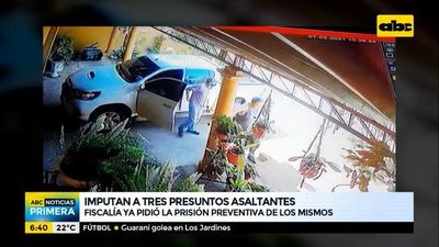 Imputan a tres presuntos asaltantes - ABC Noticias - ABC Color