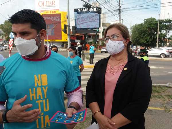 Lanzan campaña vial para motociclistas denominada “No hay tu tía” - Megacadena — Últimas Noticias de Paraguay