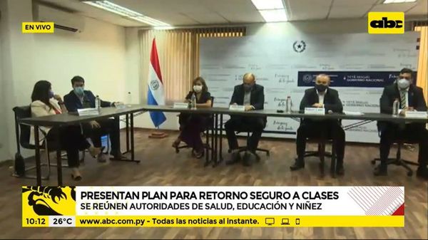 MEC advierte que si alumnos no usan mascarillas no podrán tener clases presenciales - Nacionales - ABC Color