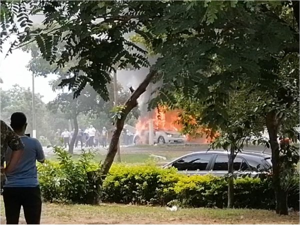 Revelan última comunicación de avioneta caída en Luque