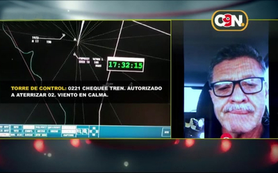 La última comunicación con la aeronave siniestrada - C9N