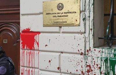Diputados repudian vandalismo contra embajada paraguaya en Buenos Aires - Nacionales - ABC Color