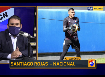 Santi Rojas, contento por este buen arranque de Nacional