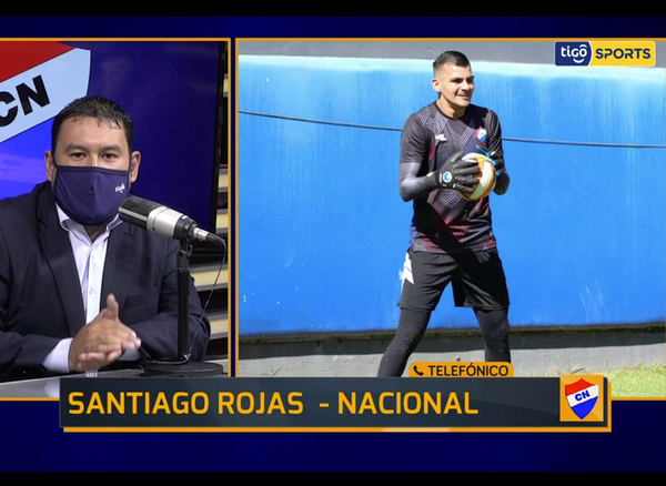 Santi Rojas, contento por este buen arranque de Nacional