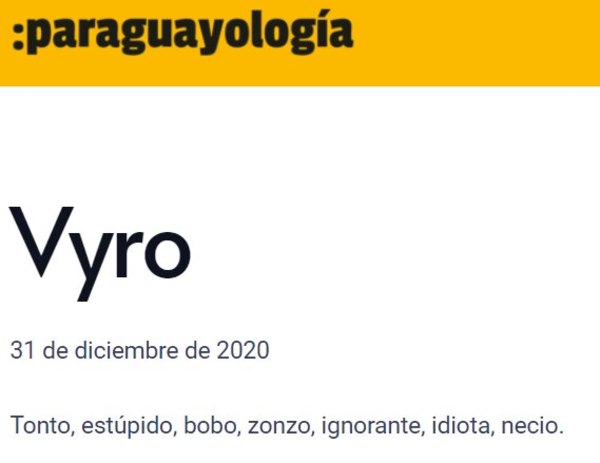 Ñe’êryru paraguayismos: ¡ ndaha’emo’ãvéima pe výro del grupo! - ABC Remiandu - ABC Color