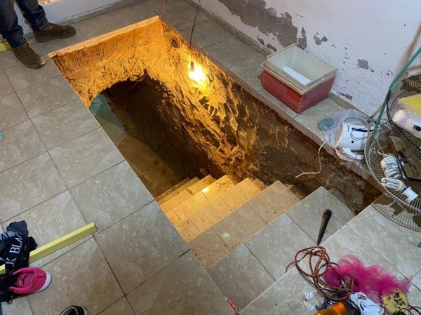 Senad detecta construcción de un sótano para laboratorio de drogas - Noticiero Paraguay