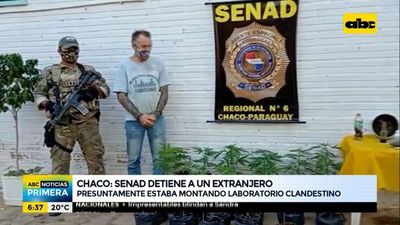 Senad detiene a un extranjero en el Chaco - ABC Noticias - ABC Color