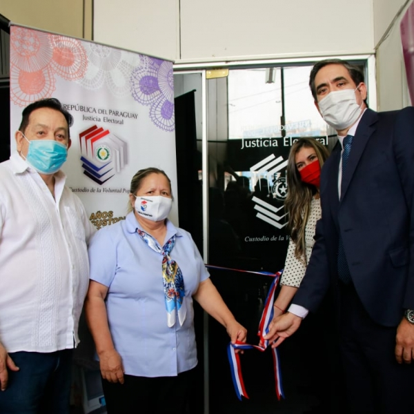 Habilitan centro de capacitación electoral en la Terminal de Ómnibus de Asunción | .::Agencia IP::.