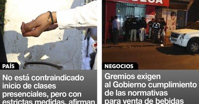 La Nación / Destacados de la mañana del 11 de febrero