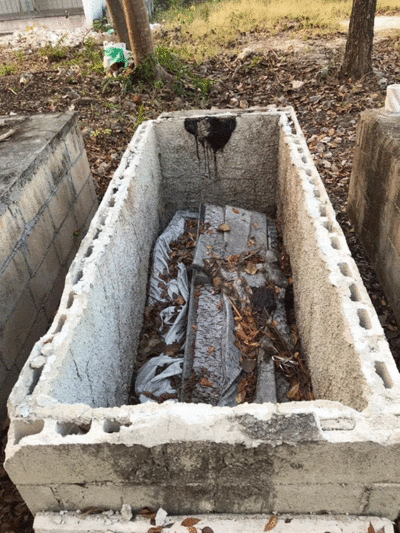 Profanan tumbas en cementerio de Itakyry