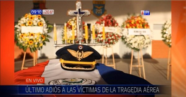Último adiós a víctimas de tragedia aérea | Noticias Paraguay