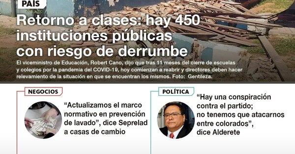 La Nación / LN PM: Las noticias más relevantes de la siesta del 11 de febrero