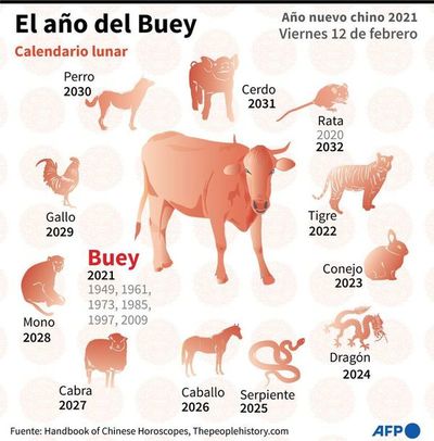 Año del Búfalo, en el calendario chino - Mundo - ABC Color