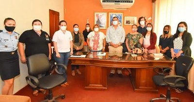 En Caazapá coordinan trabajos para la llegada de "Ciudad Mujer Móvil" - Noticiero Paraguay