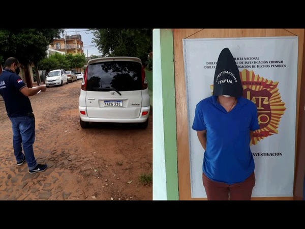 TRAS HURTO DE BATERÍAS, INCAUTAN UN RODADO Y APREHENDEN A UN HOMBRE