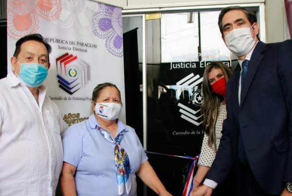 Habilitan centro de capacitación electoral en la Terminal de Ómnibus de Asunción