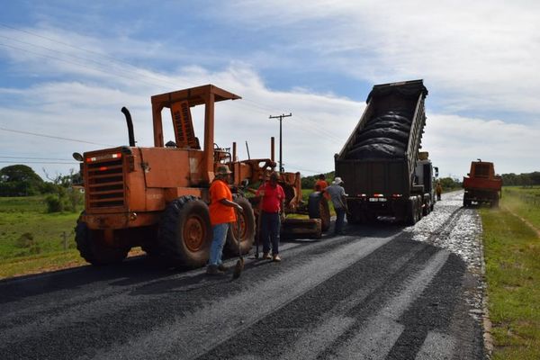 Se inicia asfaltado del tramo Corateí-Yabebyry - Nacionales - ABC Color