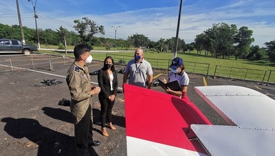 Fiscal prosigue con indagaciones en torno a aeronave siniestrada en el predio de la Fuerza Aérea