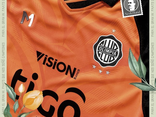 Olimpia nuestra su tercera camiseta