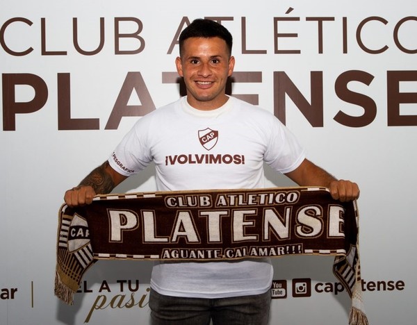 Platense presenta al paraguayo Cristian Núñez