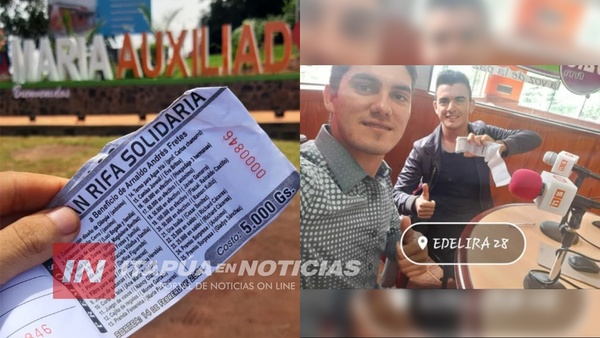 VENDE RIFA PARA SOLVENTAR SUS ESTUDIOS Y LLEGAR A SER PERIODISTA