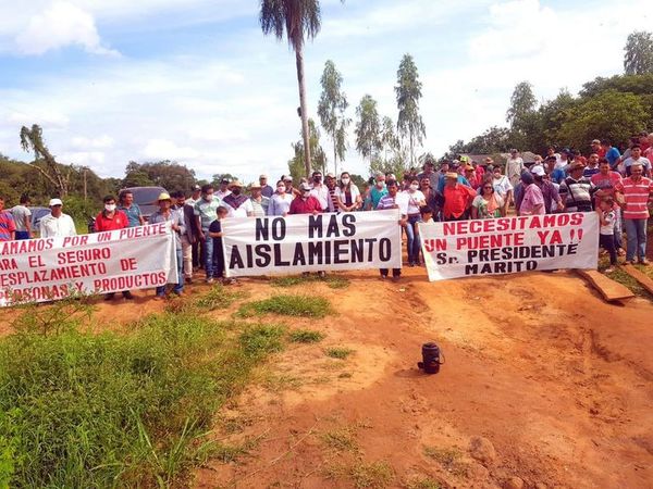 Pobladores piden construcción de puente entre Minga y Los Cedrales - ABC en el Este - ABC Color