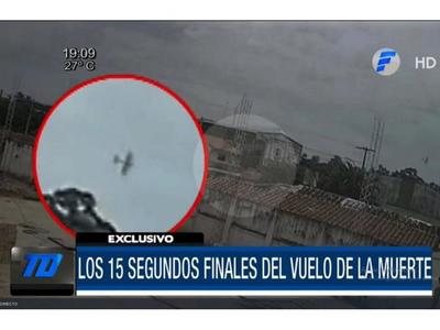 Aparece un video que podría esclarecer la tragedia aérea