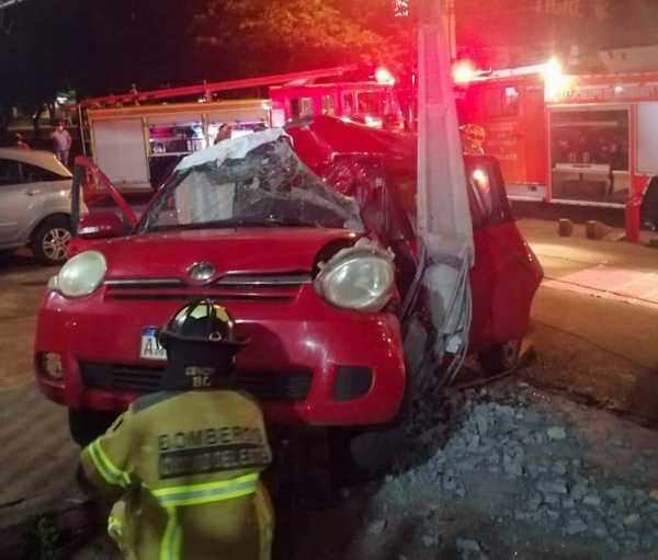 Fatal accidente en la zona de Presidente FRANCO