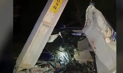 Dos personas fallecieron en accidente de tránsito en la ruta Luque-Areguá - C9N