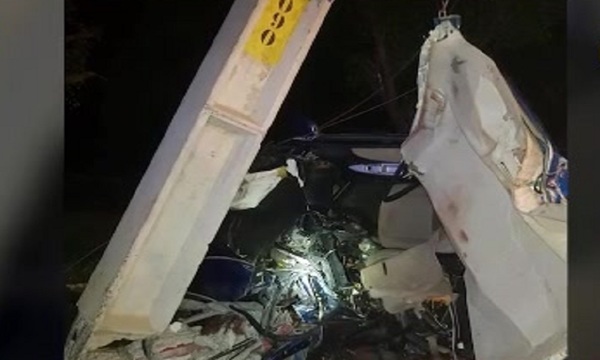 Dos personas fallecieron en accidente de tránsito en la ruta Luque-Areguá - C9N