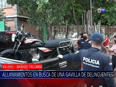 Policía busca a sospechosos de un intento de homicidio en Asunción