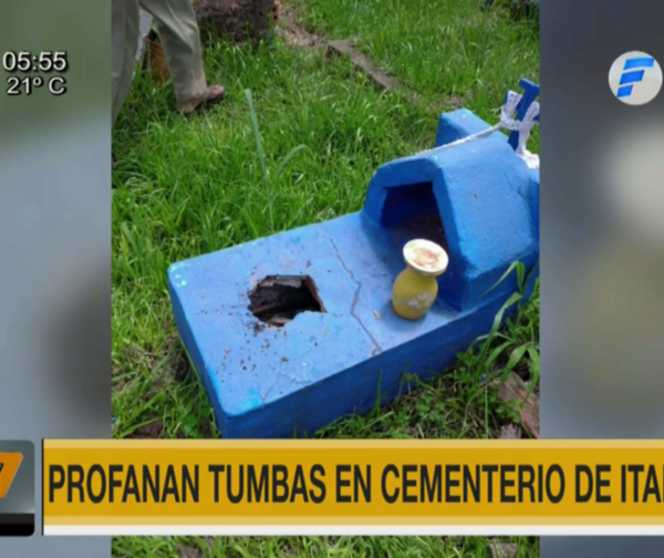 Profanan tumbas de angelitos en Alto Paraná