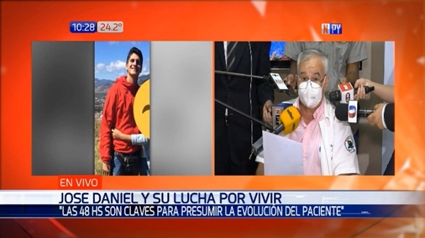 Actualizan situación de sobreviviente y aguardan evolución en 48 horas