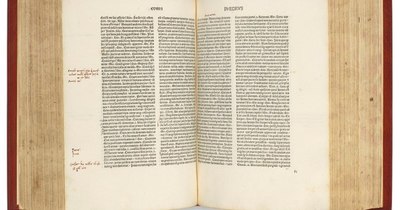 La Nación / Subastan primera edición impresa de la obra de Platón en 1485