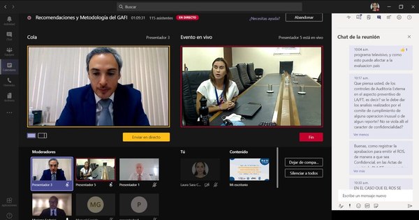 La Nación / BID, FMI y Gafilat imparten taller de prevención de lavado de activos