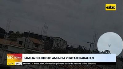 Familia del Piloto anuncia peritaje paralelo - ABC Noticias - ABC Color