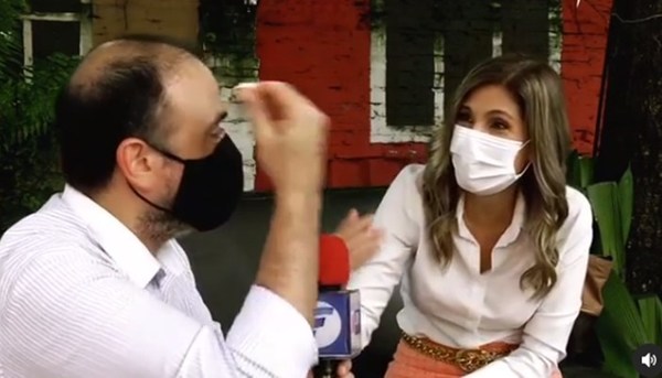 Sanie López "salvó" a Piquito del dengue - Teleshow