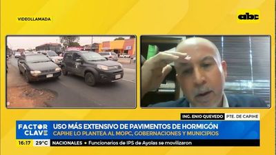 Uso más extensivo de pavimento de hormigón - Factor Clave - ABC Color