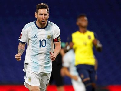 Messi, el mejor deportista argentino de la década