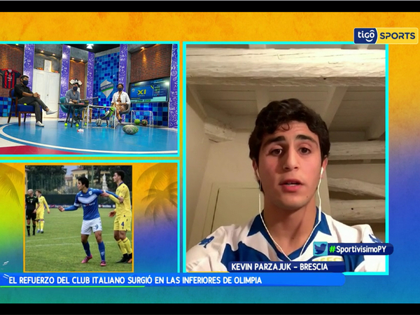 Kevin “El Polaco” Parzajuk se abre paso en el fútbol italiano