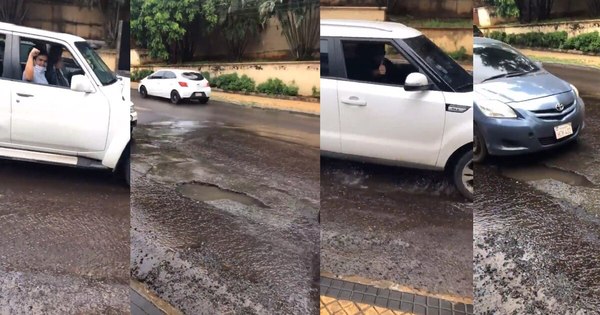 La Nación / “Nenecho” Rodríguez pide a la ESSAP reparar caños rotos para iniciar bacheo