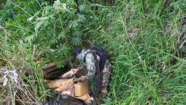 Hallan carga de marihuana en la reserva de Itaipu